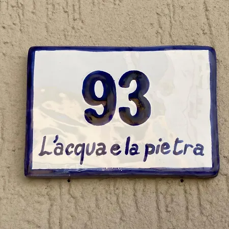 Maison d'hôtes L'acqua E La Pietra